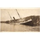 Shipwreck in Fitz Hugh Sound BC Canada Real Photo