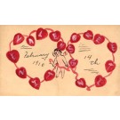 Cupid Hearts Hand-Drawn