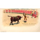 Bullfighting Bull Provoked to Attack PA Expo 1901