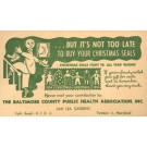 Anti-Tuberculosis Advert Christmas Stamps