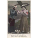 WWI Wounded Kissing Nurse's Hand Poem RP