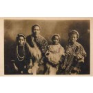 Black Family African Circus Performers Real Photo