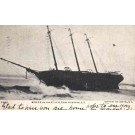 Long Island East Hampton Wrecked Sailboat
