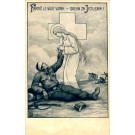 Holy Girl Awakening Wounded from Dream WWI