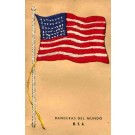 Embroidered Silk Flag Patriotic