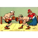 Boxing French Politicians Satire