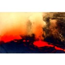 Boiling Lava Volcano Hawaii Real Photo