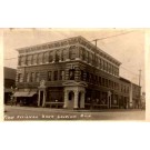 First National Bank Michigan Real Photo