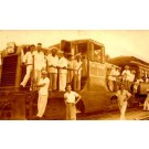 Cubans Political Train Real Photo