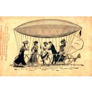 Ladies Getting In Dirigible French Poem