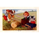 Cats Dogs on See Saw