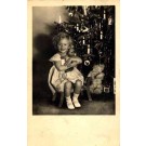 Teddy Bear under Christmas Tree Girl RP