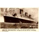 White Star Liner Cunard Real Photo