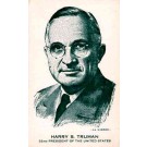 Truman Advert Presidential Cards