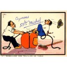 Advert Cigarettes Michel Comic French