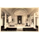 Hawaiian Catholic Church Interior Real Photo