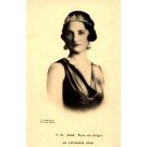 Belgian Queen Astrid Real Photo