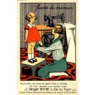 Advert Singer Sewing Machine Poster