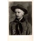 Boy Scout Real Photo