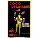 Advert Cocoa Juggler Poster-style