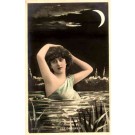 Mermaid Moon Hand-Tinted RP French