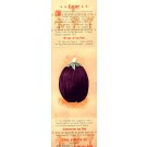 Advert Seeds Easter Eggplant L & K