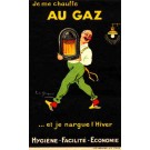 Advert Gas Heater French