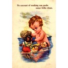 Ore Golliwog Doll Bathing