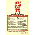 Advert Art Deco Italian