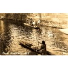 Canoe & Boat Flower Shop RPPC Mexico