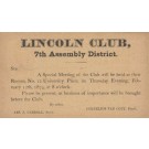 President Lincoln Club Pioneer