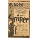 Advert WWI Russian Movie Sniper