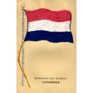 Luxembourg Flag Embroidered Silk