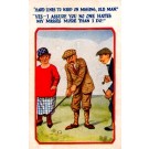 Golf Players Pipe Comic